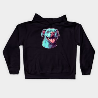 I love pitbull Kids Hoodie